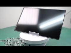 10.1 polegada TFT Display Screen com 800 * 1280 pixels TFT LCD Display Panel com brilho 350 nits